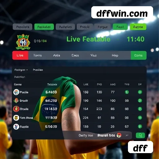 Aplicativo móvel dff para iOS e Android
